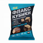 "Флакс-кубики" льняные хрустящие крекеры с кориандром и тмином 40г